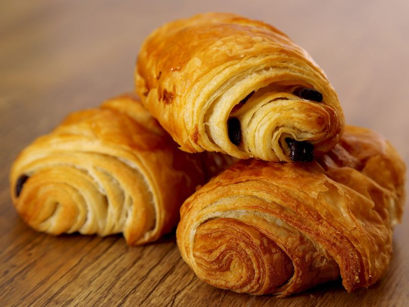 Les pains au chocolat à déguster à la boulangerie Le Coin Gourmand de Dieulefit