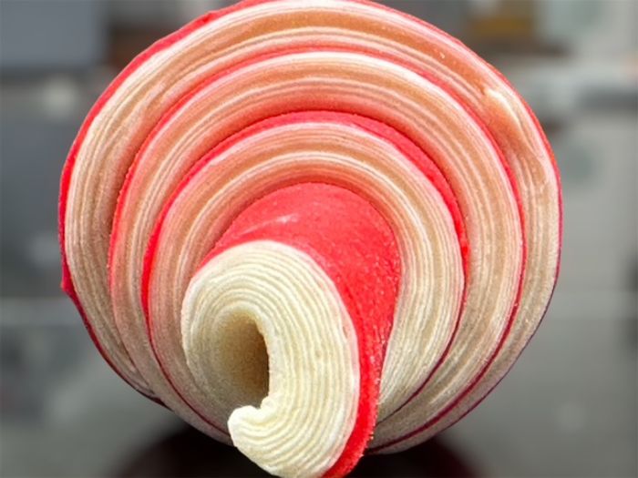 Croissant framboise avant cuisson de la boulangerie patisserie le coin gourmand à dieulefit