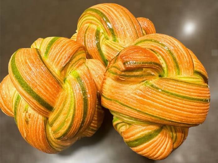 Noeuds pistache de Dieulefit par le Coin gourmand, boulangerie patisserie