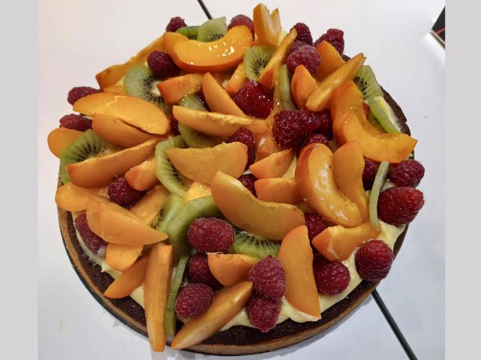 Tarte aux fruits ; une patisserie de Dieulefit par le Coin Gourmand